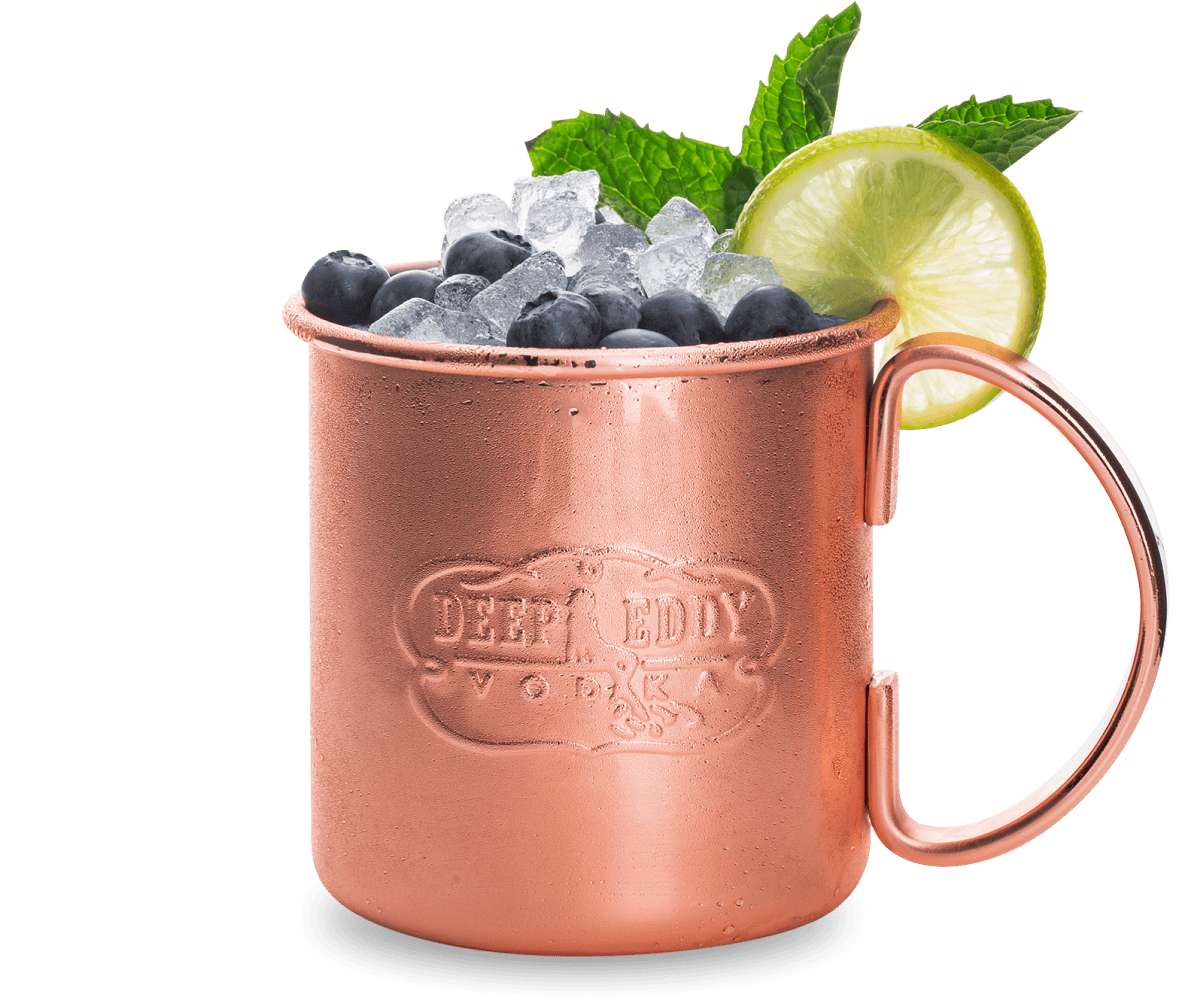 Blueberry Ginger Mule